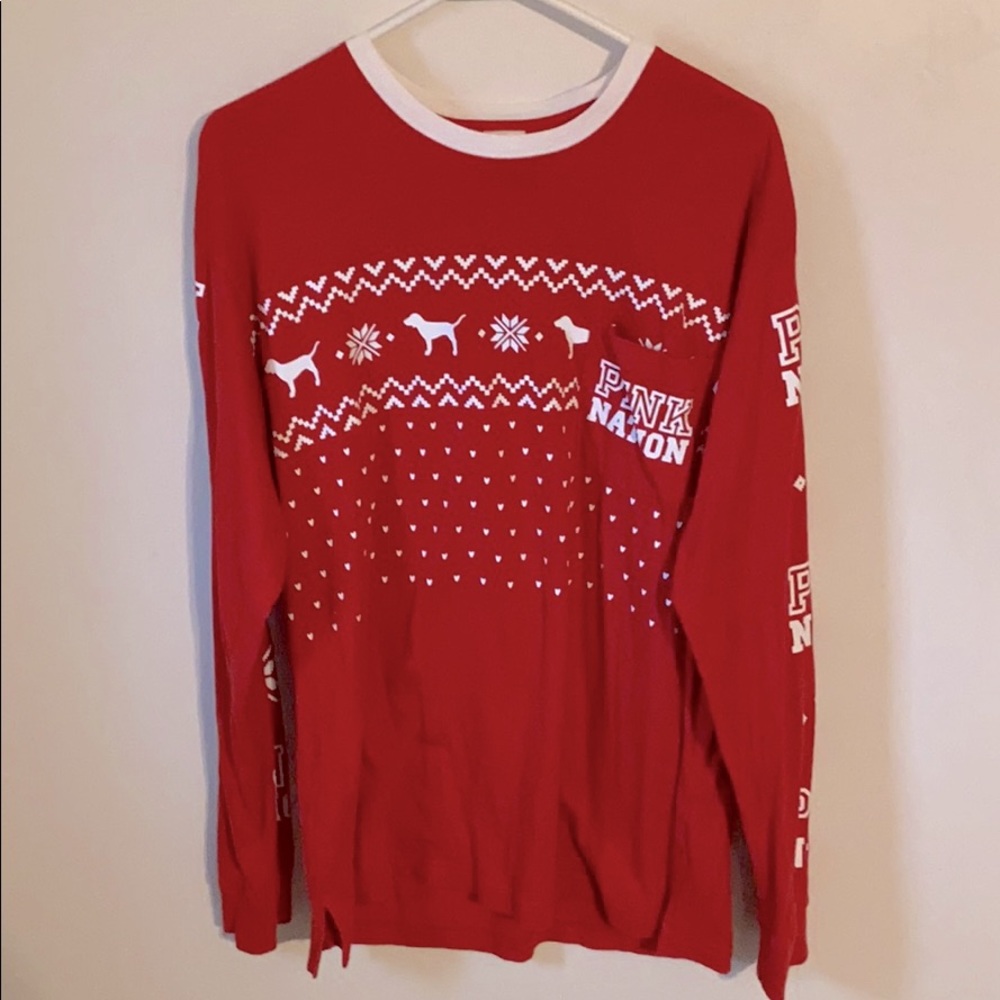 Victoria Secret Pink Winter Shirt